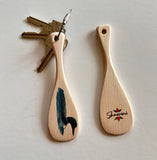 Loons Couple Deco Paddle
