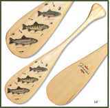 Three trout paddle