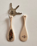 Trout on River Rocks Deco Paddle